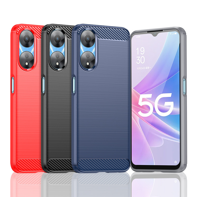 Applicable to OppoA78 5G mobile phone case A9 A52020 protective case REAME C55 soft silicone brushed all-inclusive