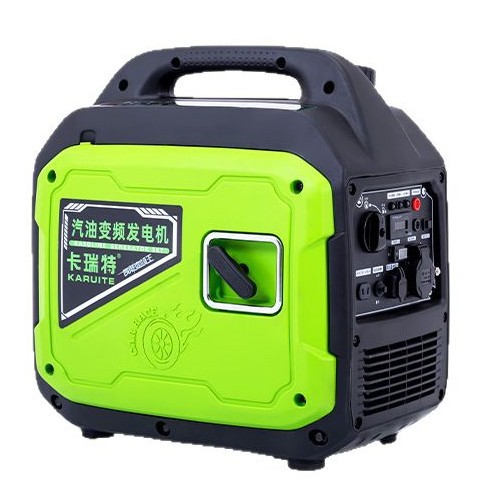 Generador de gasolina de 3000W 220V pequeño convertidor silencioso doméstico 2 / 4 / 5KW camping al aire libre de alta potencia micro