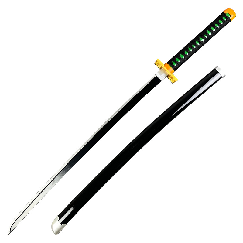 El cuchillo de la rueda del sol cuchillo de madera con vaina animación cos prop Mi esposa Tomioka Yoshiyoshi Kamen Jiro image 6