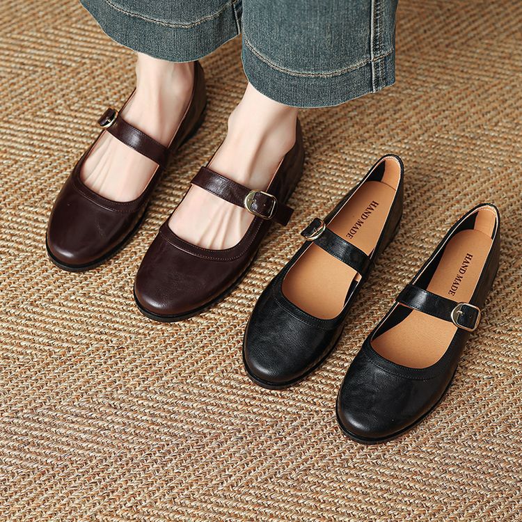Mary Jane shoes flat low-cut