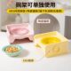 Cat Bowl Double Bowl Ceramic Square Bowl Cat Drinking Bowl Not Easy to Turn over Cat Leak-proof Cat Food Bowl Pet Food Basin