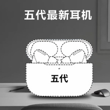 华强北5代蓝牙耳机高音质降噪72h待机适配平果安卓批发价现货充足