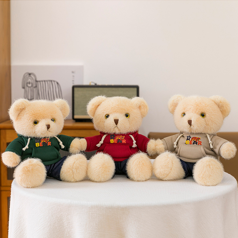 O'Connell chaqueta Teddy Bear muñeca muñeca de peluche muñeca de agarración regalo de cumpleaños para amigos