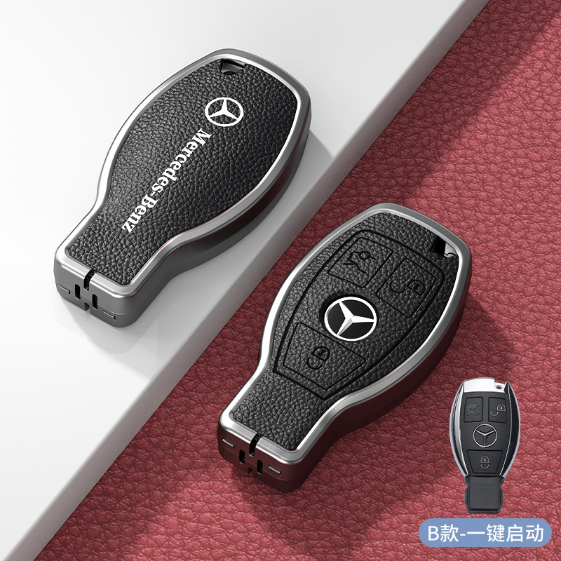 모델 B 스마트 3버튼 노블 블랙 아연 합금 싱글 쉘