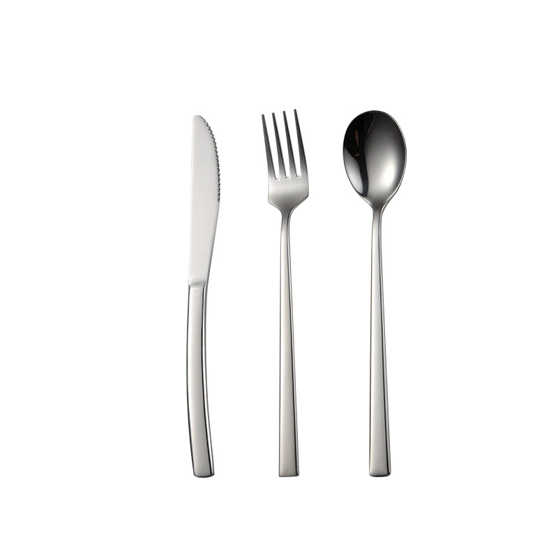 埃恩 Korean rectangular small tableware stainless steel, Birthday gift