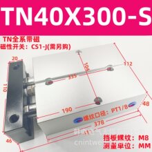 供应 TN40X10S  TN40X30S TN40X20S  自产自销   双轴双杆气缸