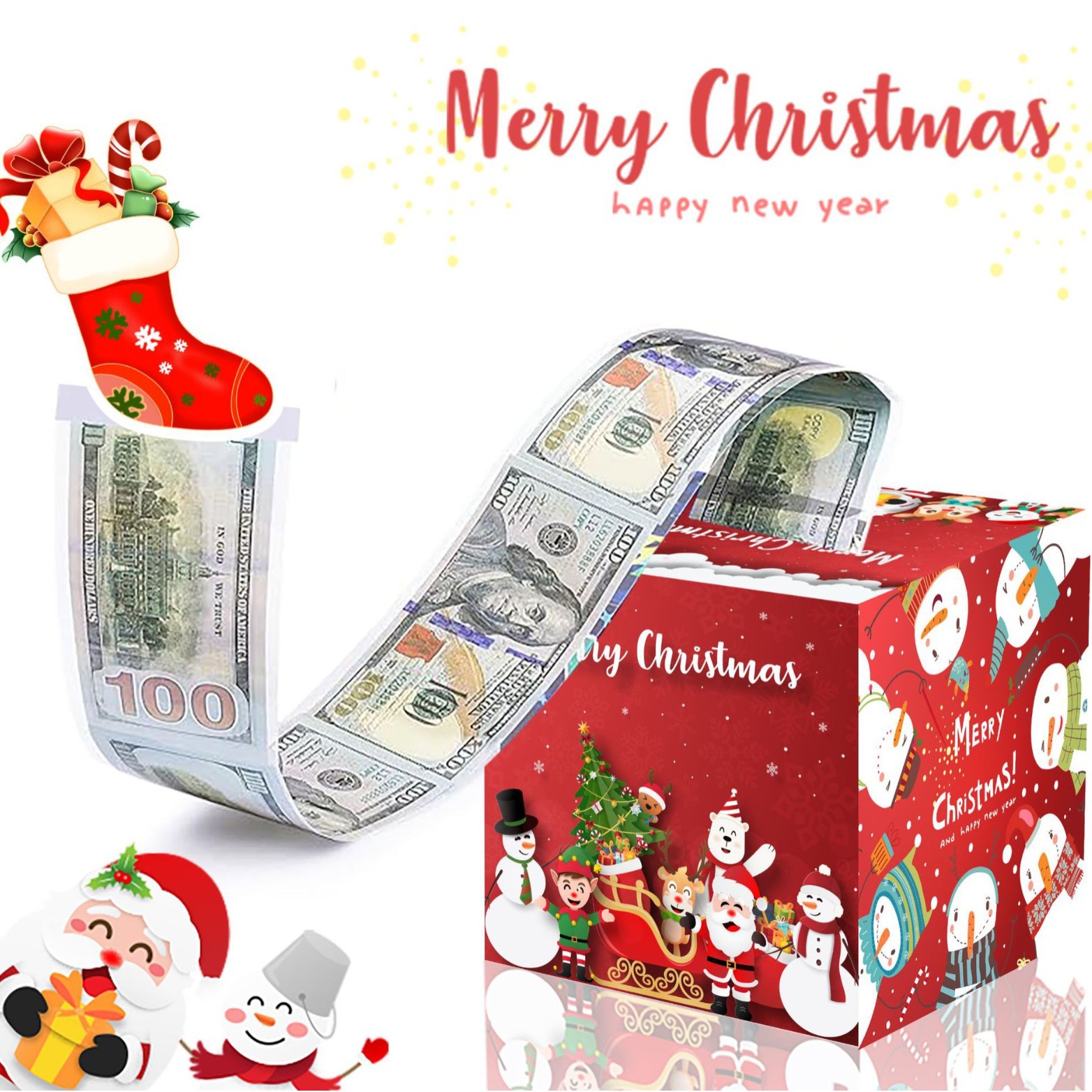 크리스마스 인기 돈 뽑기 상자 02