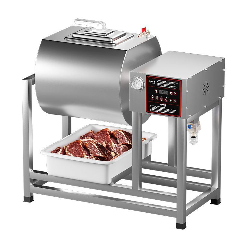 Máquina de marinado al vacío de acero inoxidable Jia Lingda, máquina automática de rotación comercial, máquina de marinado de pollo frito de hamburguesas, gran capacidad