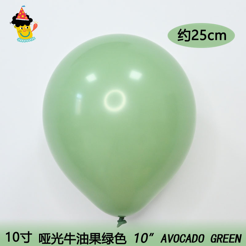 Venta al por mayor de 10 pulgadas 2,2G globo de látex engrosado visita a los Estados Unidos mate redondo cumpleaños fiesta suministros decoración Matt globo