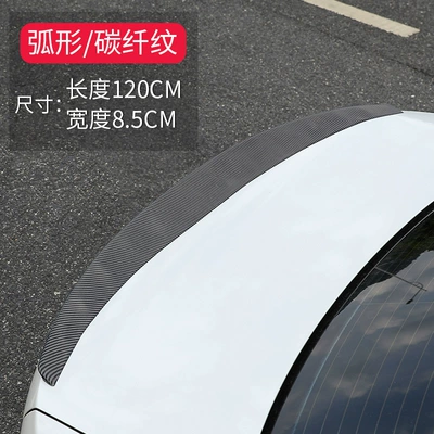 fixed wind wing tail – Fixed wind wing - curved-carbon-fiber-model