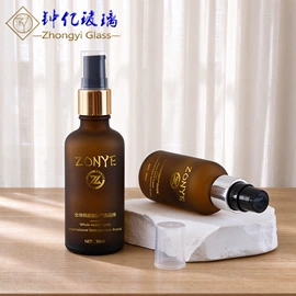 化妆品包装;玻璃瓶;护肤品包材