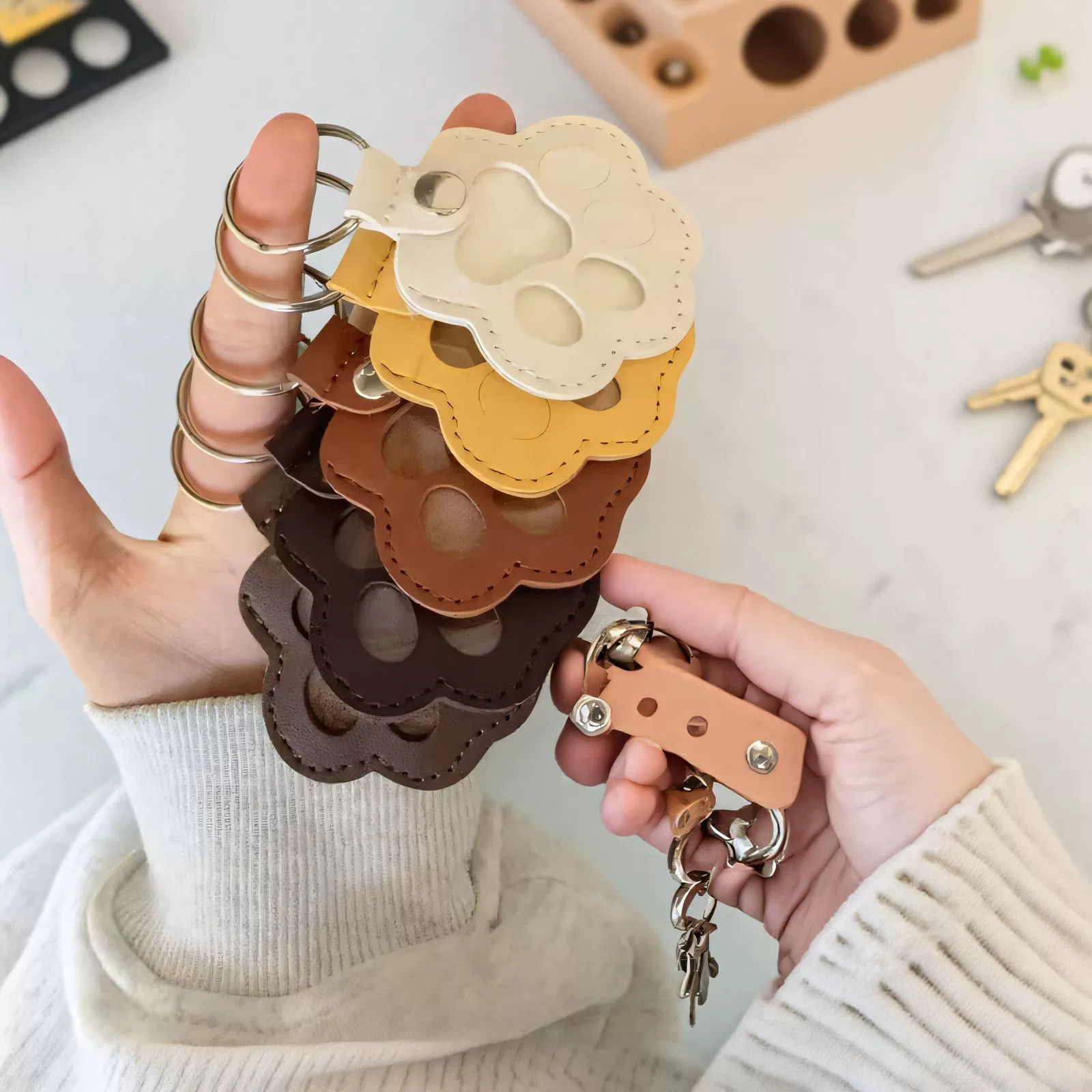 Памятный ключ от волос для домашних животных