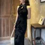 少女修身包臀法式连衣裙