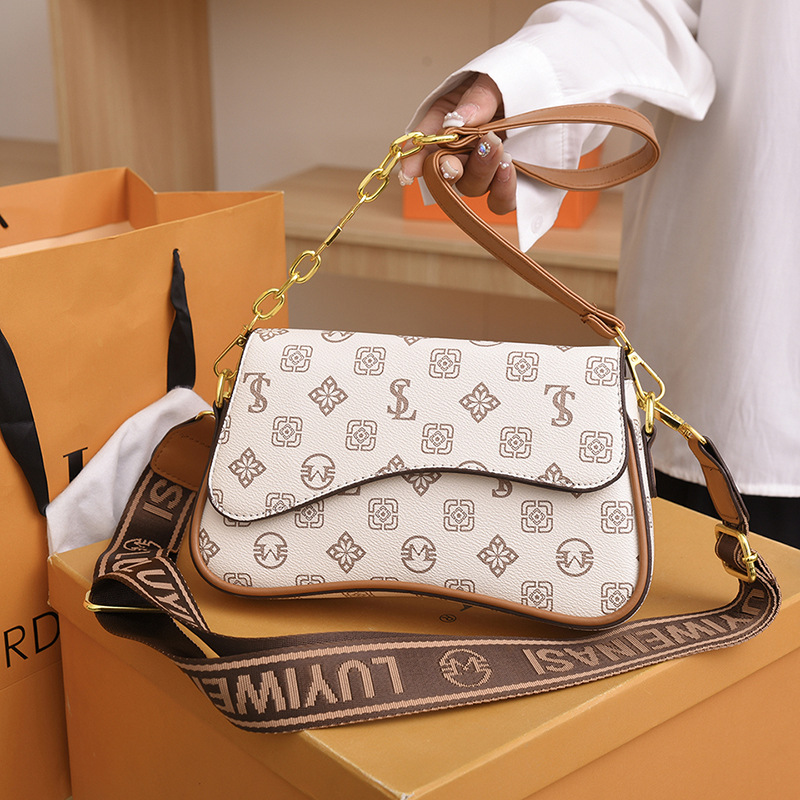 Brand Women's Bag New Fashion Top Quality Printed Small Square Bag Casual and Versatile Classic Crossbody Bag High-end Women's Bags_voghion.com