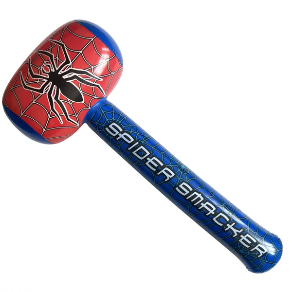 Large Pvc Inflatable Spider Hammer Toy Decoration Prop Parent-Child Interactive Toy Direct from Manufacturer