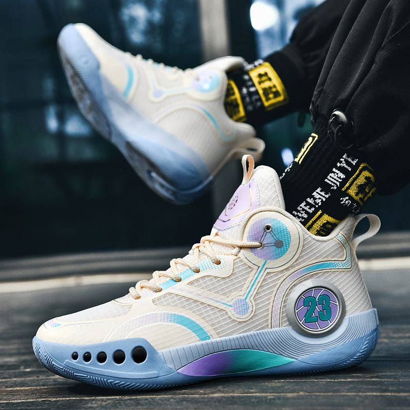 Brand Off-Size Kobe Bryant Basketball Shoes Men's High-Top Mesh Breathable Sneakers Autumn and Winter Practical Non-Slip Wear-Resistant Student Sports Shoes Brand Off-Size Kobe Bryant Basketball Shoes Men's High-Top Mesh Breathable Sneakers Autumn and Winter Practical Non-Slip Wear-Resistant Student Sports Shoes