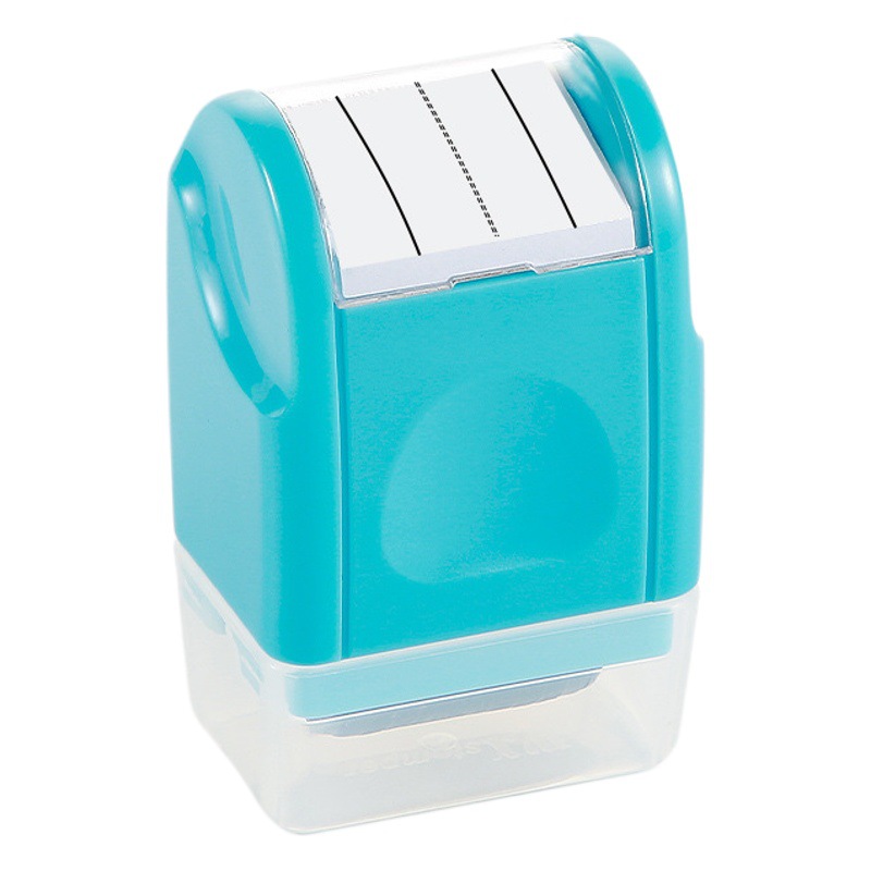 Sello de rodillo transfronterizo Sello de línea de escritura a mano en inglés para niños Enseñanza del maestro Práctica de escritura de guiones en inglés