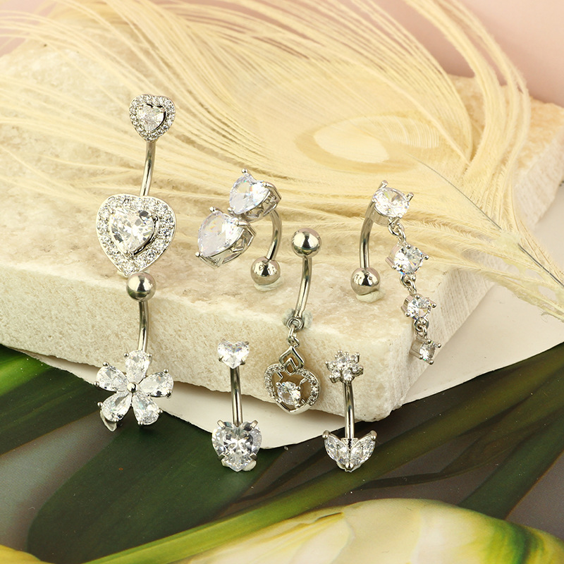 Labret piercing jewelry detail image