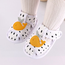 新生兒鞋子0-3-6個月夏季涼鞋軟底嬰兒步前鞋透氣男女寶寶學步鞋