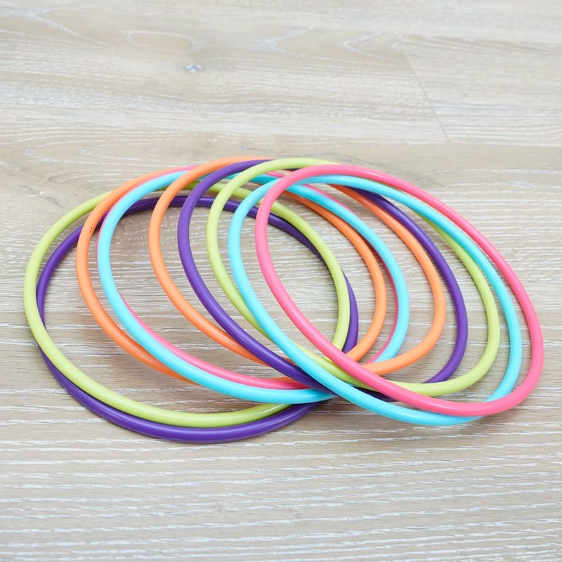 Anillo de ferrule círculo sólido anillo de ferrule infantil equipo deportivo de jardín de infantes sensación de agilidad entrenamiento físico juguete de enseñanza