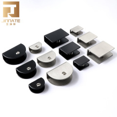 Stainless steel glass clip bracket glass clip fixing accessories clip holder clip semi-circular square glass stand