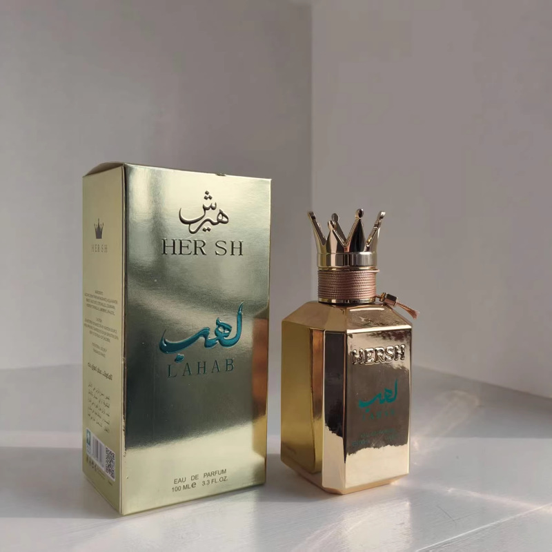 New Foreign Trade Product Hersh Lahab Hersh Crown Women's Perfume, Popular in the Middle East, Dubai, and Arab Countries, Live Streaming Hit