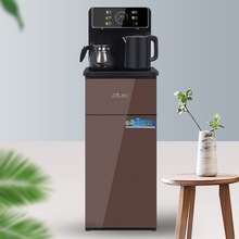 立式智能茶吧机彩屏触控遥控家用办公下置水桶多全自动饮水机