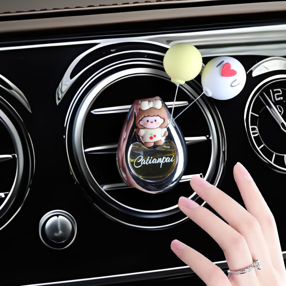 Fragancia de aromaterapia de coche, aire acondicionado, salida de aire, accesorios de coche, decoración de fragancia ligera de larga duración, accesorios de decoración de coche, Daquan femenino