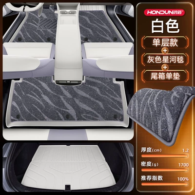 Modelə uyğun ayaqaltı — Accessories Supplies Carpet Mats - 212t01-mg42026-model-package-model-white-tpe-gray-galaxy-blanket-trunk-single-pad