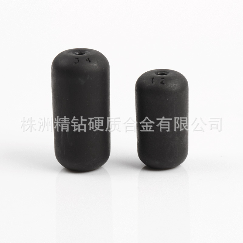 氧化黑钨钢铅 卡莱罗那钓用圆桶子弹头 钨钢圆筒坠 量大从优