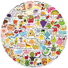 80~640 Children Reward Sticker DIY Decor Notebook Waterproof Sticker Painting Cross-border Wholesale on Amazon