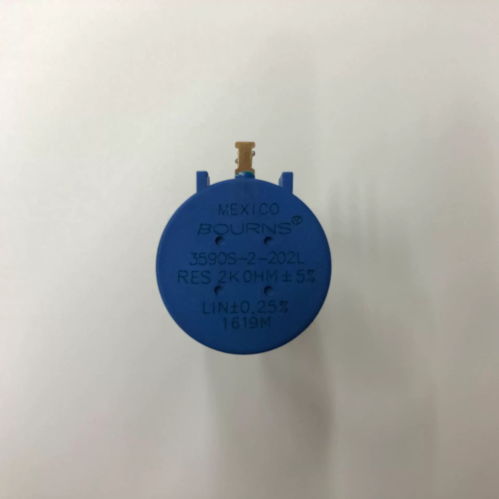 Оригинальный прецизионный многокруглый потенциометр 3590S-2-202L 2K Burns