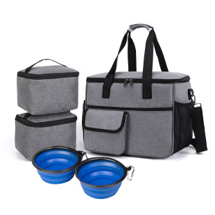 New pet food bag large capacity carry out dog food storage bag wholesale pet bag pet supplies cross-border