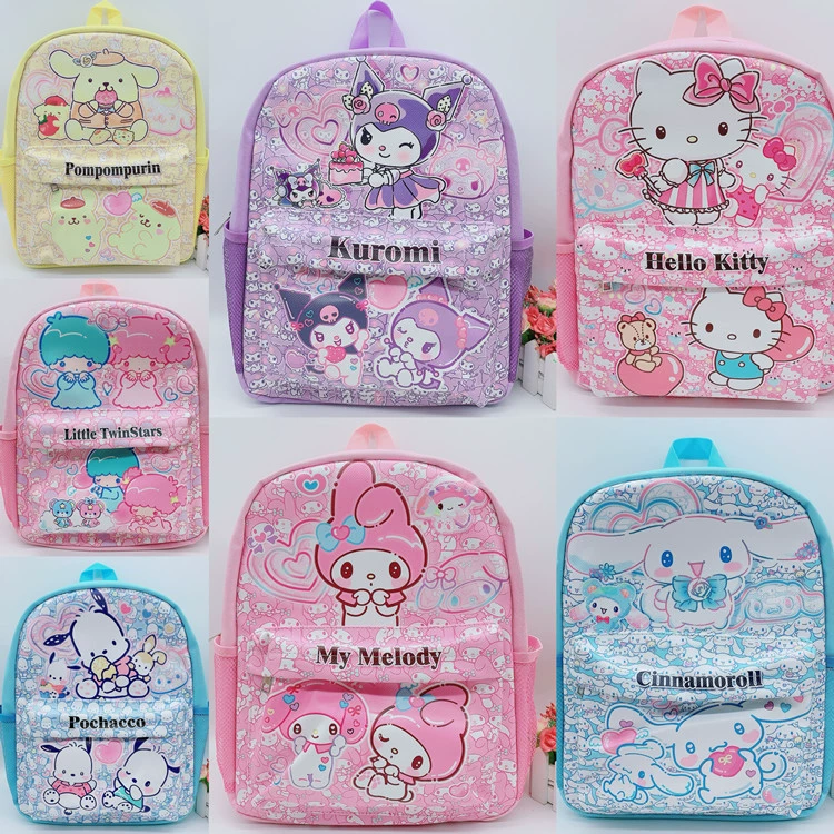 Cartoon polyurethane school bag, cute backpack