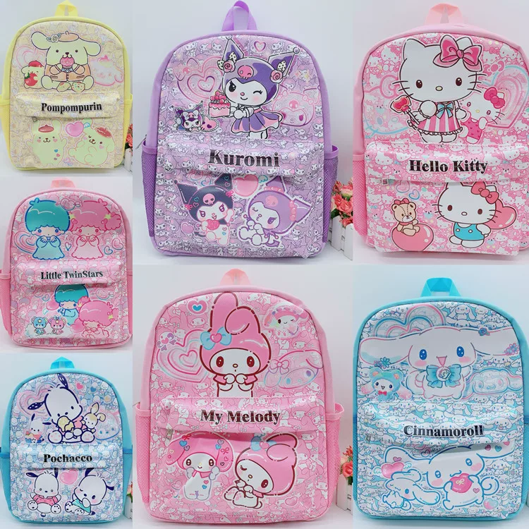 Cartoon polyurethane school bag, cute backpack