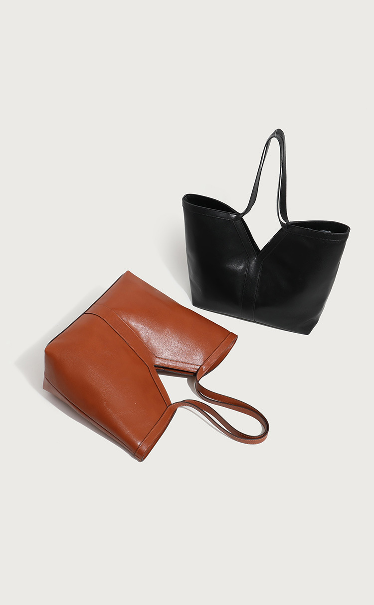 Borse da donna autunno e inverno pu nuova pelle conciata al vegetale grande capacità borsa tinta unita borsa tote borsa a tracolla borsa per mamma e bambino borsa femminile_voghion.com