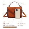 Small one-shoulder bag, fashionable shoulder bag, suitable for import, 2023 collection, genuine leather