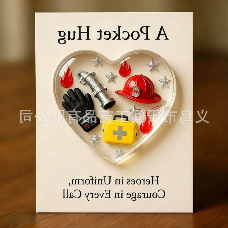 Colgante transfronterizo nuevo colibríes amor animal acrílico regalos de regalo de día de la enfermera regalos de día de San Valentín regalos 2D
