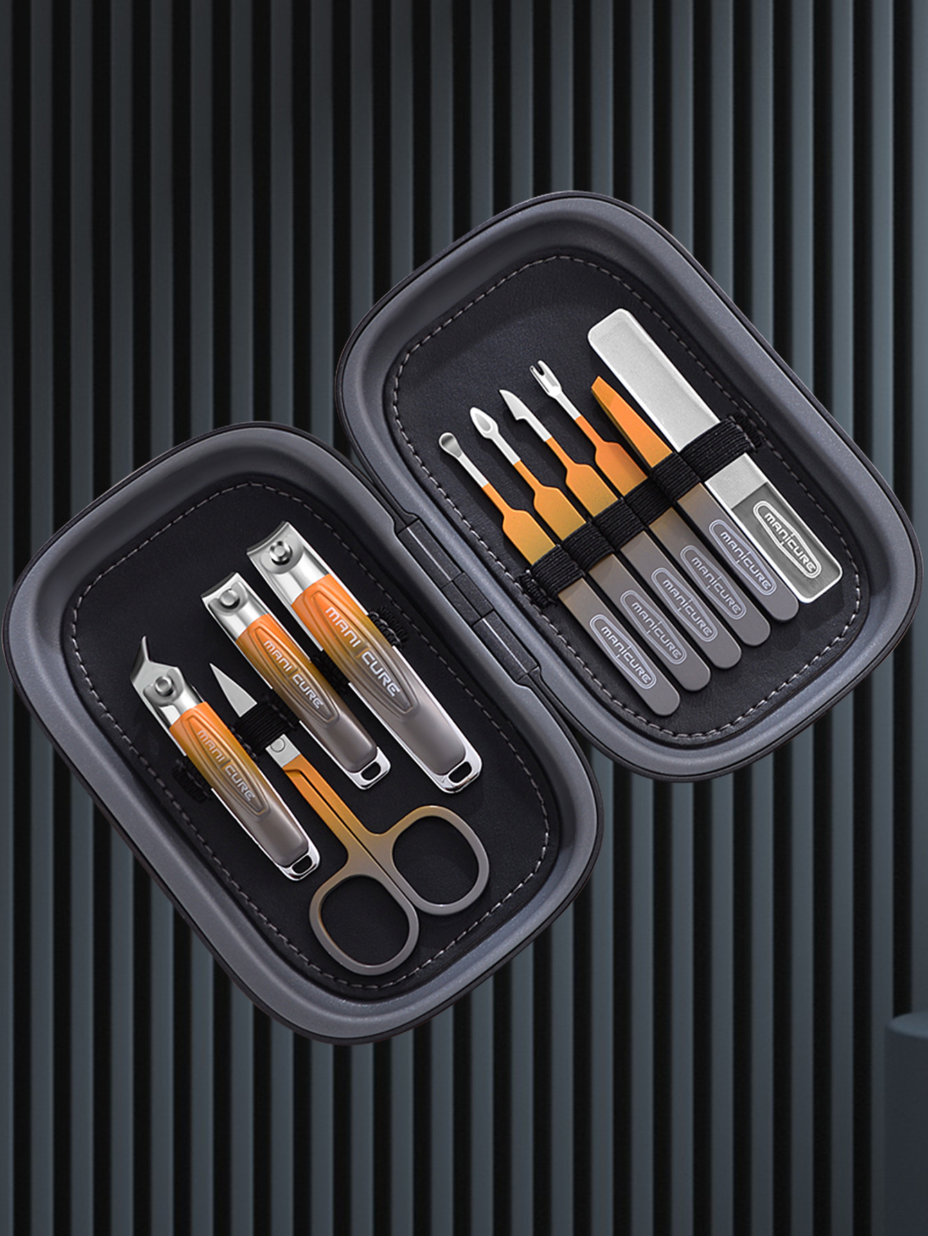 Nagelschere-Set, Nagelschere, Nagelschere, Fußnagelschere, einzelne multifunktionale Pediküre, tragbare Manikürschere für Zuhause