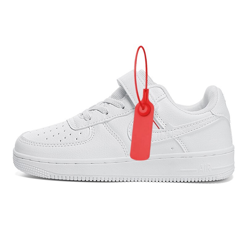 Putian Children's Board Shoes Boys Spring and Autumn 2023 New Leather Waterproof White Shoes Air Force One Soft Bottom Lightweight Putian Children's Board Shoes Boys Spring and Autumn 2023 New Leather Waterproof White Shoes Air Force One Soft Bottom Lightweight
