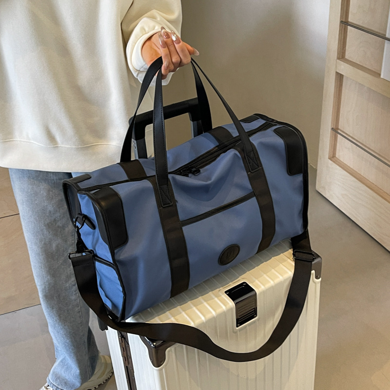 Bolsa de viaje para hombres y mujeres, bolsas de mano impermeables de tela Oxford, bolsas de fitness, bolsas de equipaje de viaje de gran capacidad, bolsas deportivas