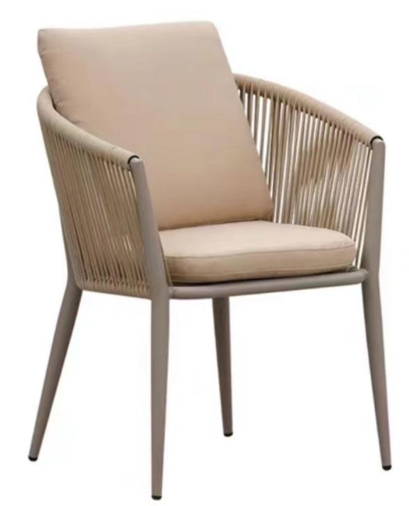 Mesa y silla al aire libre combinación patio ocio silla de caña comedor terraza silla al aire libre silla de cafeteria jardín silla de caña