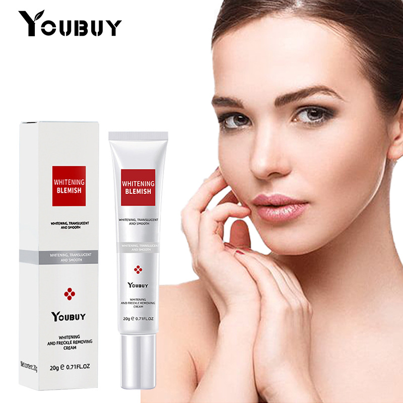Youbuy跨境现货  淡斑霜美白淡化晒斑雀斑嫩肤保湿去斑膏面霜批发