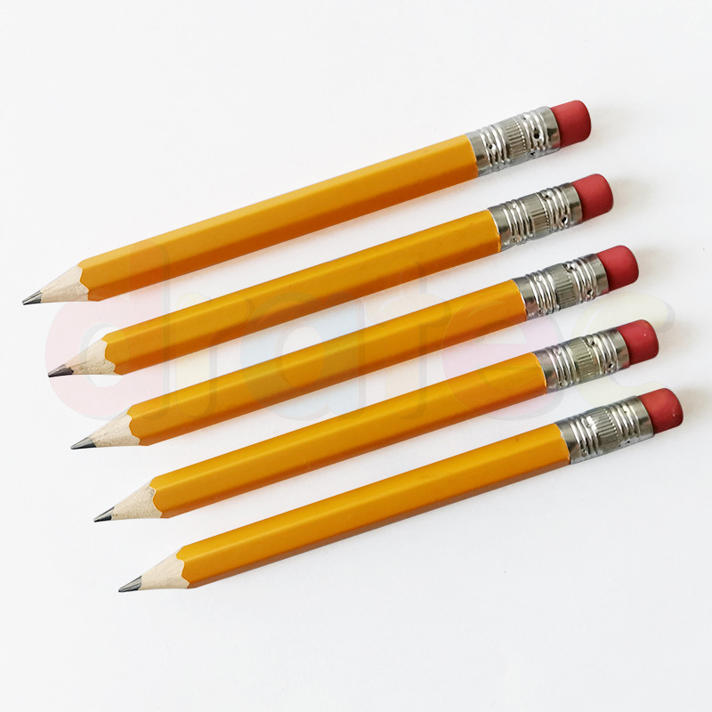 源头厂家批发HB皮头铅笔三角杠六角杆小学生开学必备铅笔HB铅笔
