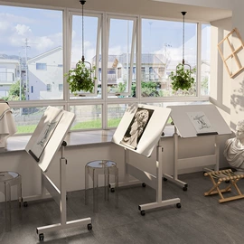 电脑桌;桌类、茶几;床头柜