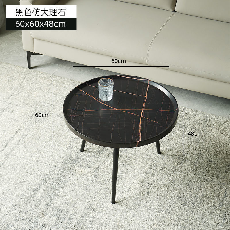 源工場現代北欧簡易家庭用リビングルームの小さいタイプのソファーのそばの小さいテーブルの木の足の丸いお茶のテーブル|undefined