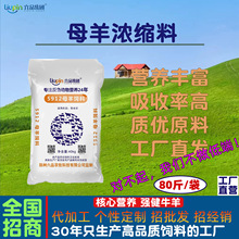 母羊浓缩料哺乳期繁殖繁育羊浓缩饲料80斤32蛋白六品种羊高蛋白