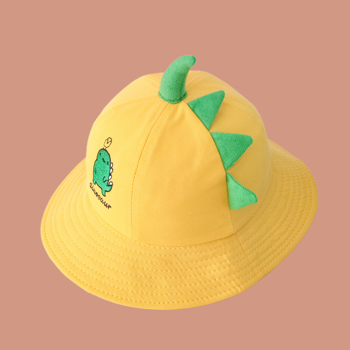 Korean Dinosaur Shape Fisherman Hat display picture 9