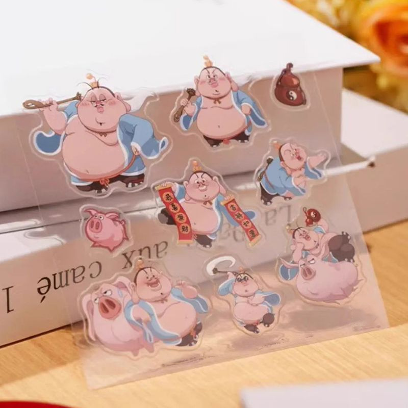 Piggy taiyi immortal jelly sticker