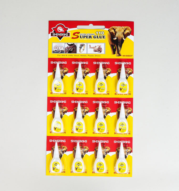 义乌神强  502瞬间强力胶水 SQ-538胶水 super glue，厂家批发